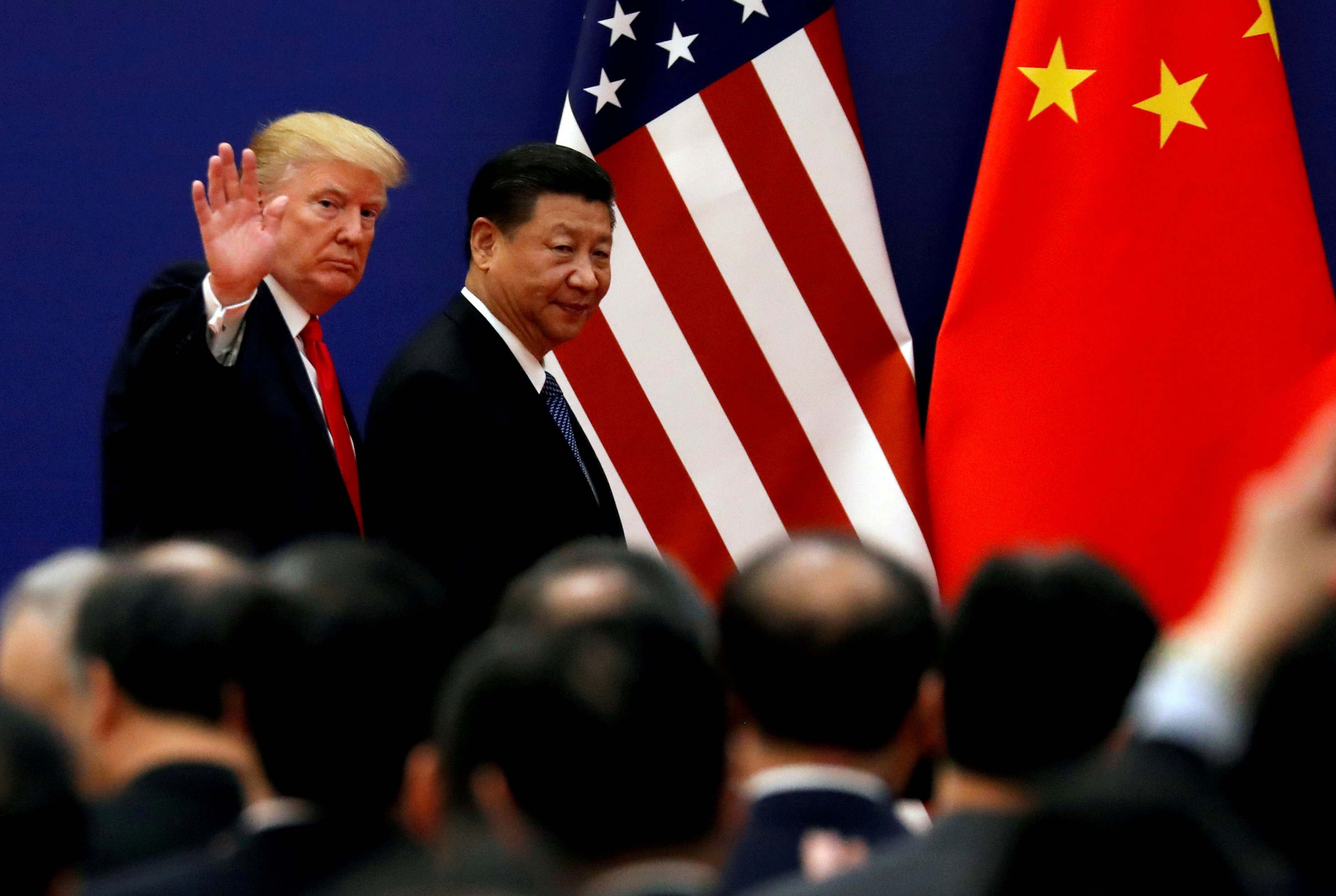 US President Donald Trump and Chinese President Xi Jinping meet in November 2017 in Beijing. Most of the world – including a sizeable share of Americans – has no interest in being plunged into another cold war just to preserve US hegemony. Photo: Reuters