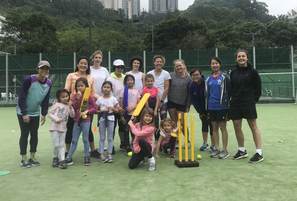 A mothers and daughters sports day in Hong Kong.