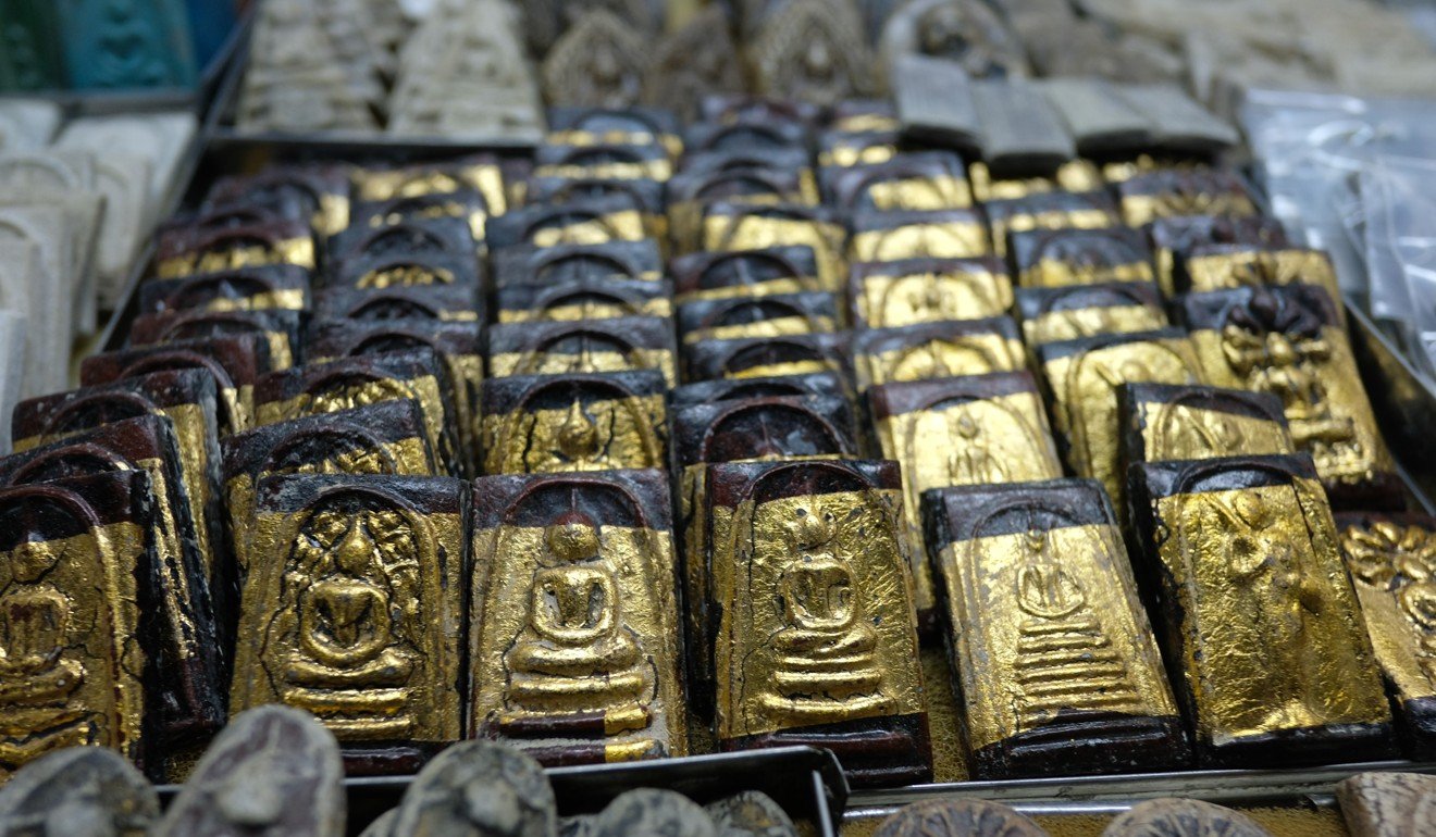 Buddhist amulets for sale. Thais and tourists spend more than US$1.2 billion a year on them. Photo: Tibor Krausz