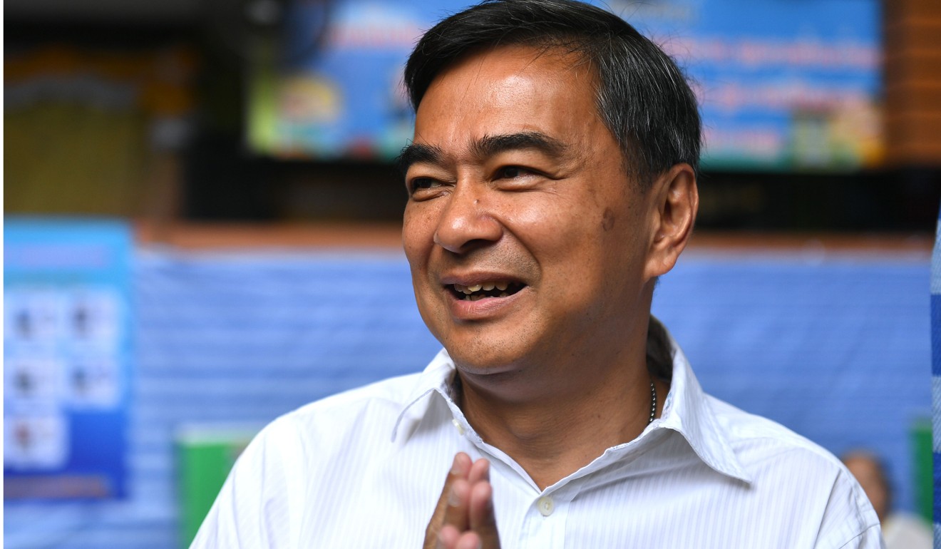 Democrat Party leader Abhisit Vejjajiva. Photo: AFP