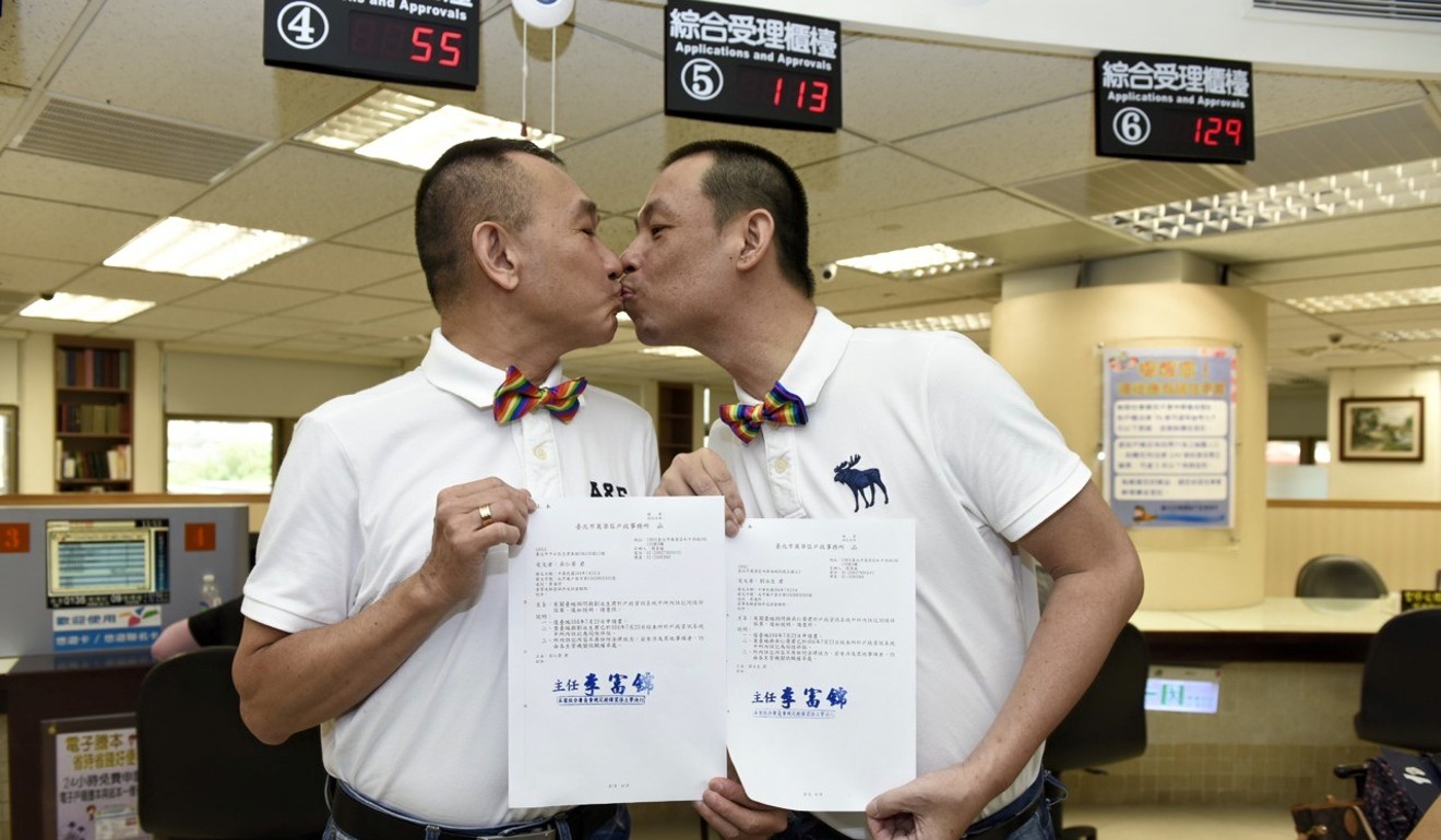 Jamie and Xiaowu have already registered their partnership with their local authority, but that gives them few additional rights. Photo: Handout