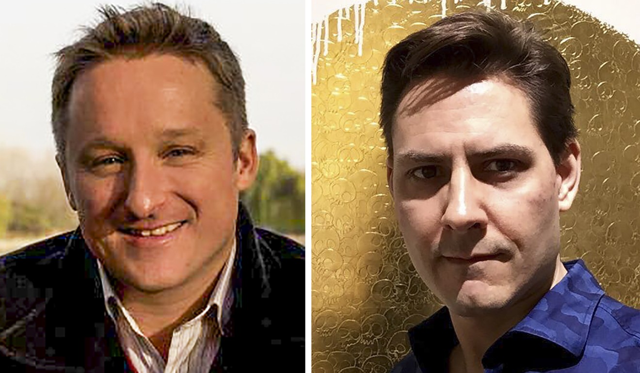 Canadians Michael Spavor (left) and Michael Kovrig have been formally charged with spying. Photo: Facebook