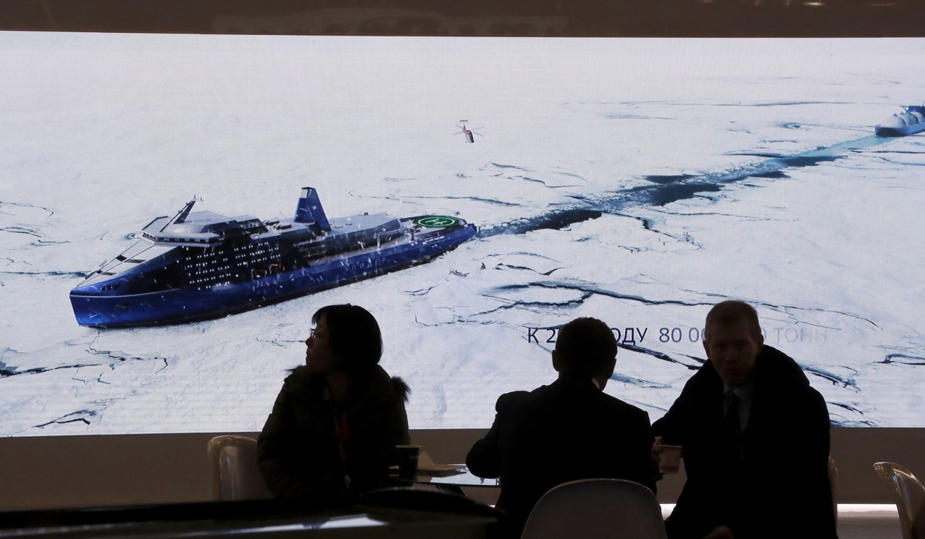 Participants at the International Arctic Forum in St. Petersburg, Russia. Photo: EPA