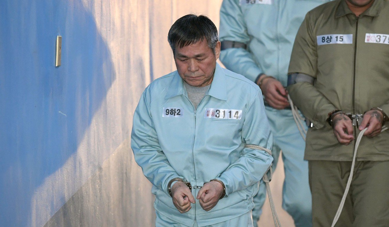 South Korean pastor Lee Jae-rock was convicted for raping eight female followers. Photo: AFP