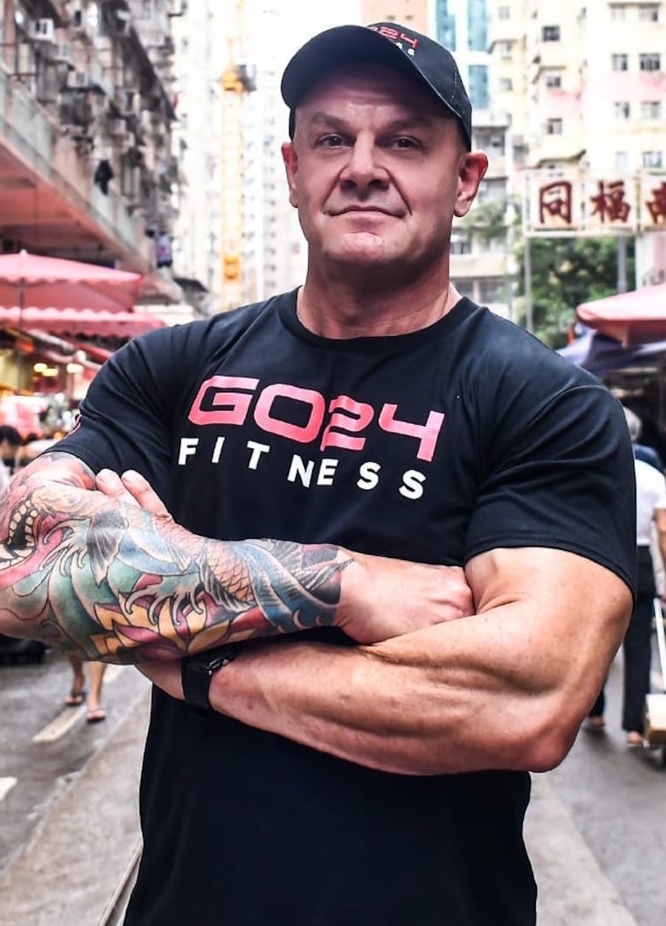 Australian Martin Barr is owner and operator of GO24 Fitness. Photo: Marty Barr