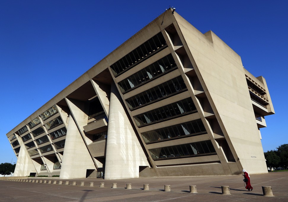 Dallas City Hall, in Dallas, which features another pyramid design by architect Ieoh Ming Pei. Photo: AP