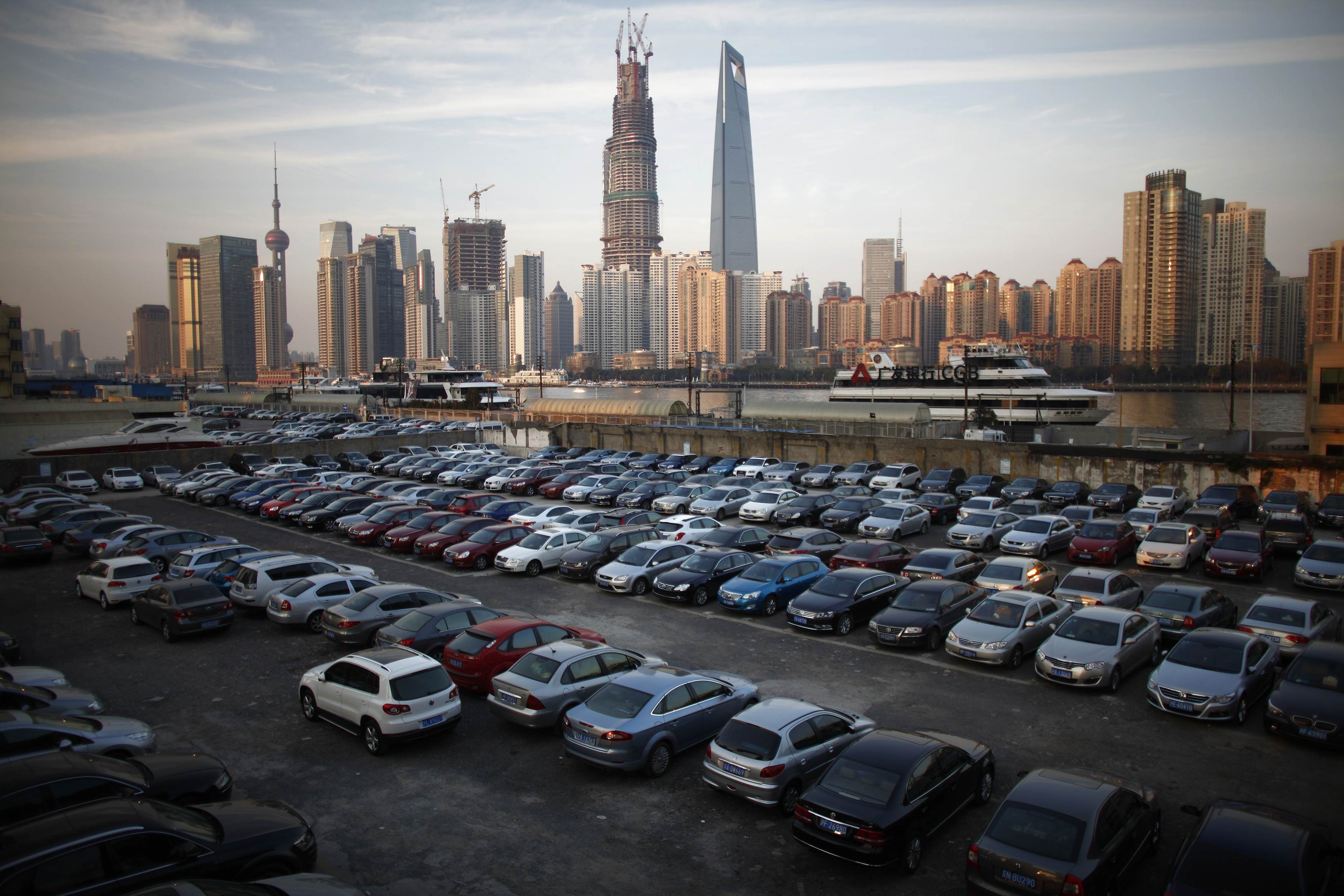 Apps are helping match drivers with available parking bays in Shanghai. Photo: Reuters