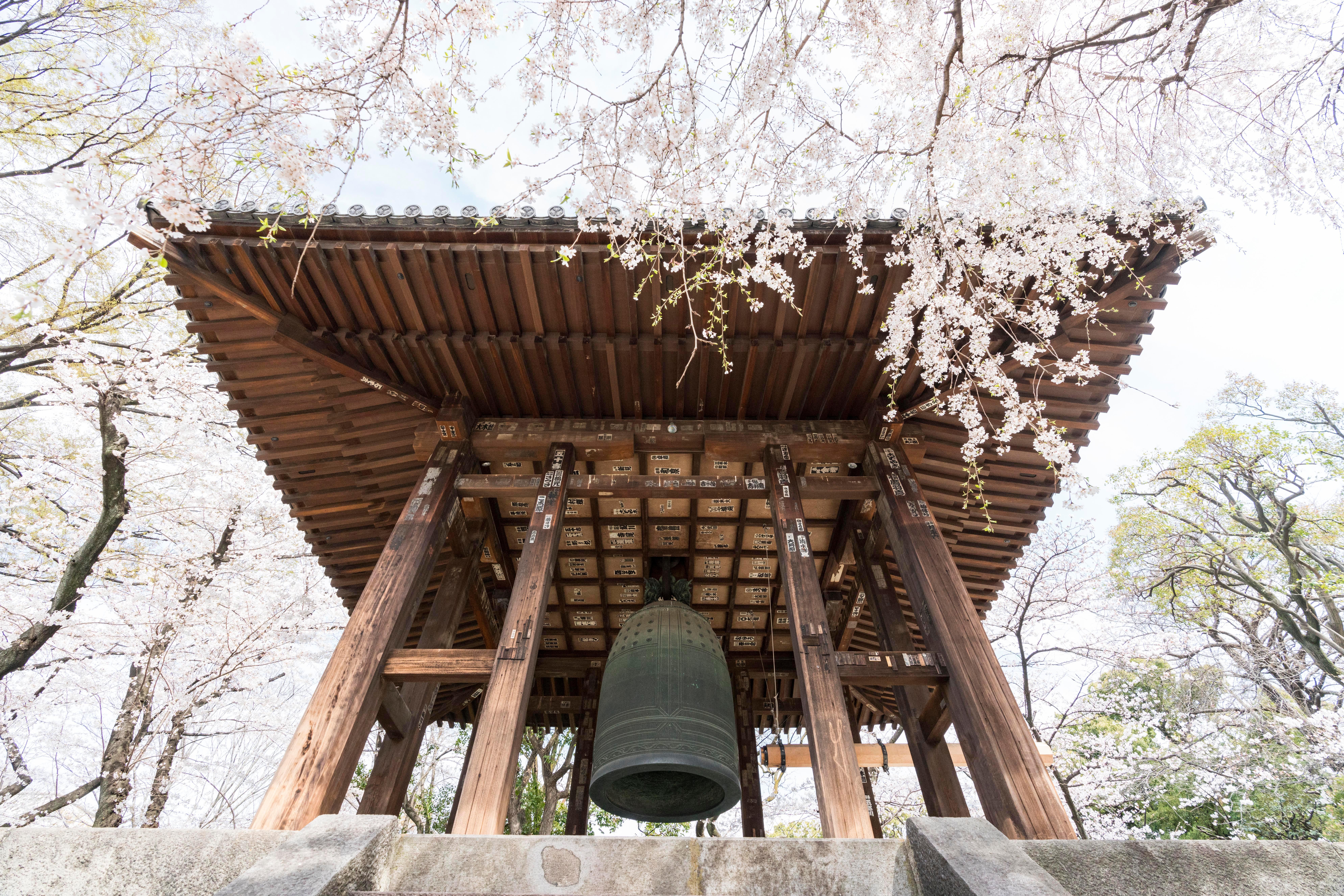 The bell at Zojoji Temple, Tokyo. Photo: Alamy