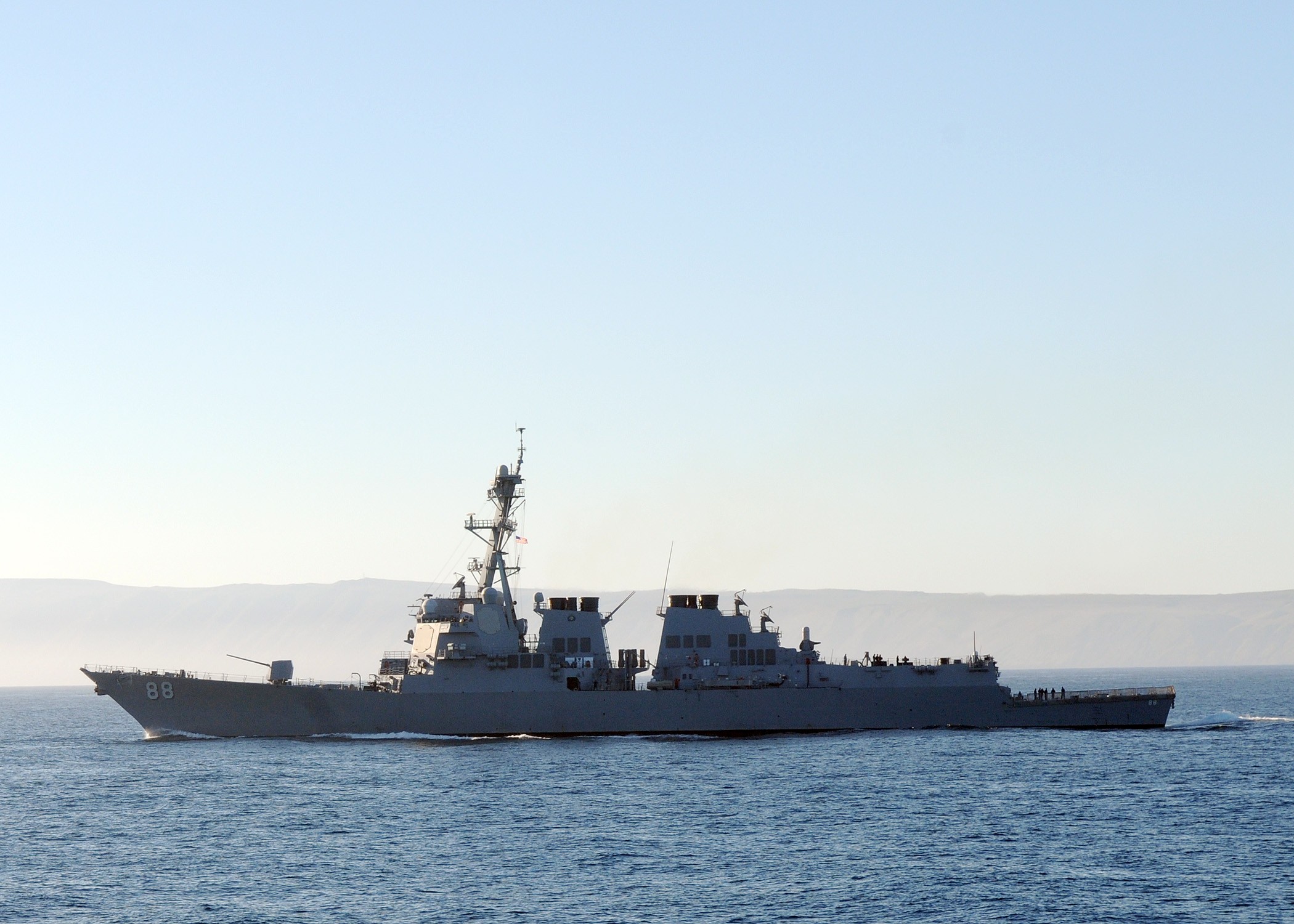The USS Preble. Photo: Handout