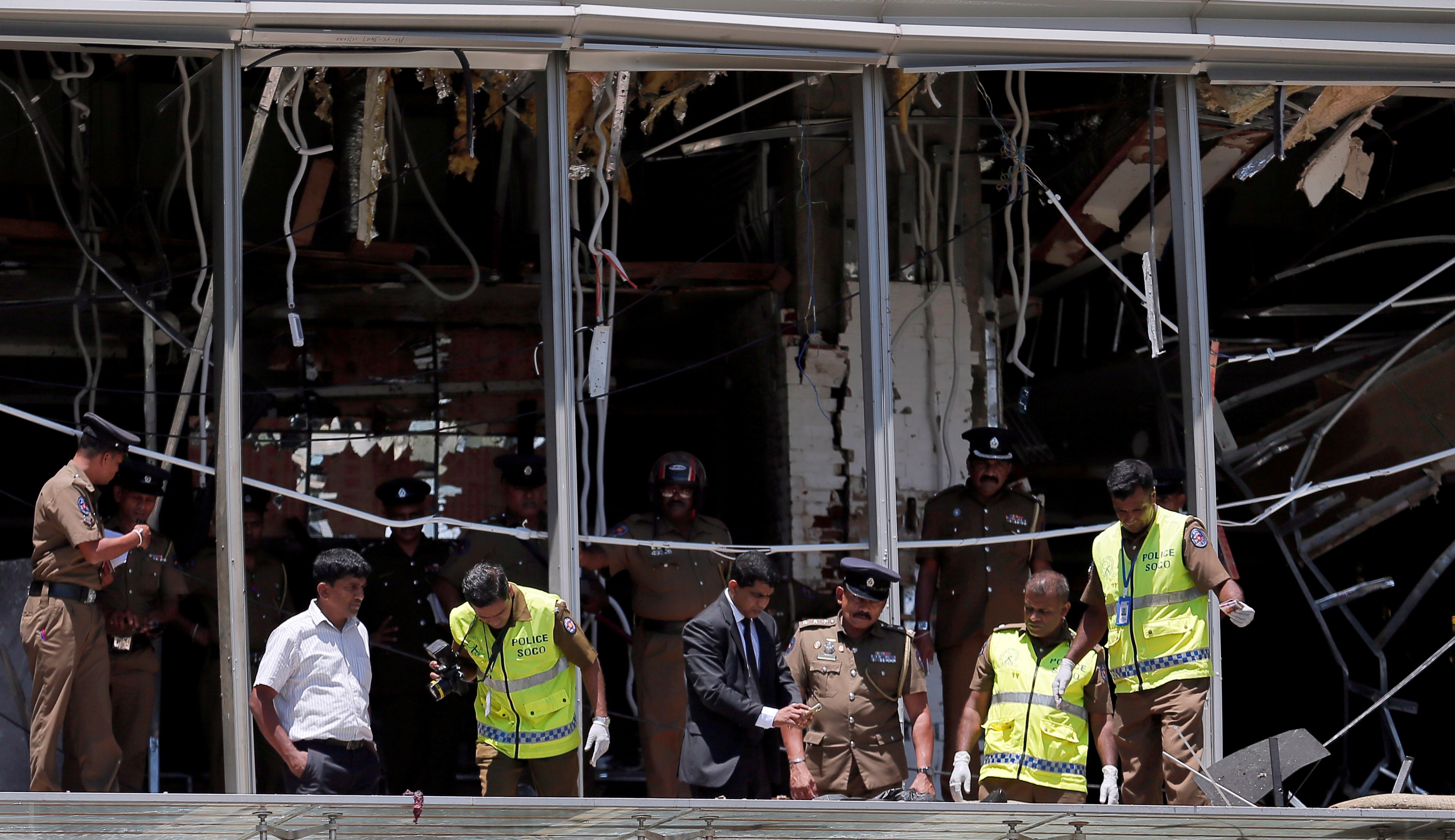 More than 200 people were killed in a series of bomb blasts in Sri Lanka on Easter Sunday. Photo: Reuters