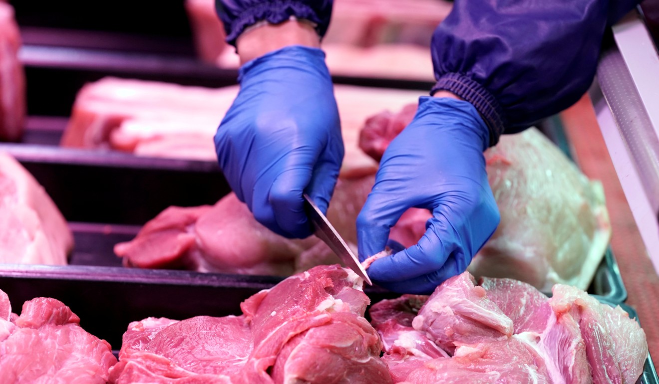 China imported 470,776 tonnes of pork in the first four months of 2019. Photo: Reuters