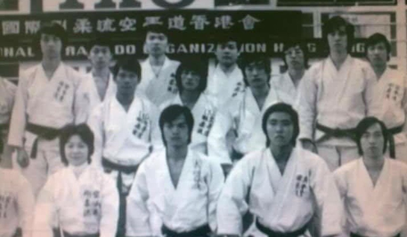 Kong Fu-tak (front, second from right) went from being a student of martial arts to becoming a feared fighter and now influential teacher. Photo: Handout