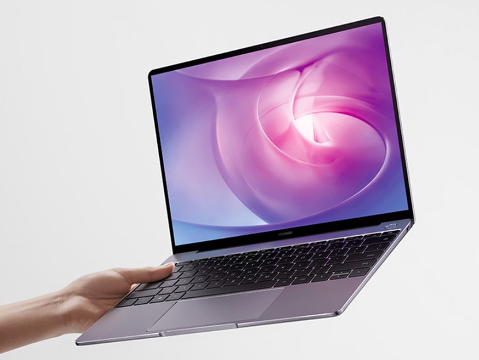 Many Huawei laptops, including the MateBook 13, run on the US-owned Microsoft Windows operating system. Photo: Huawei