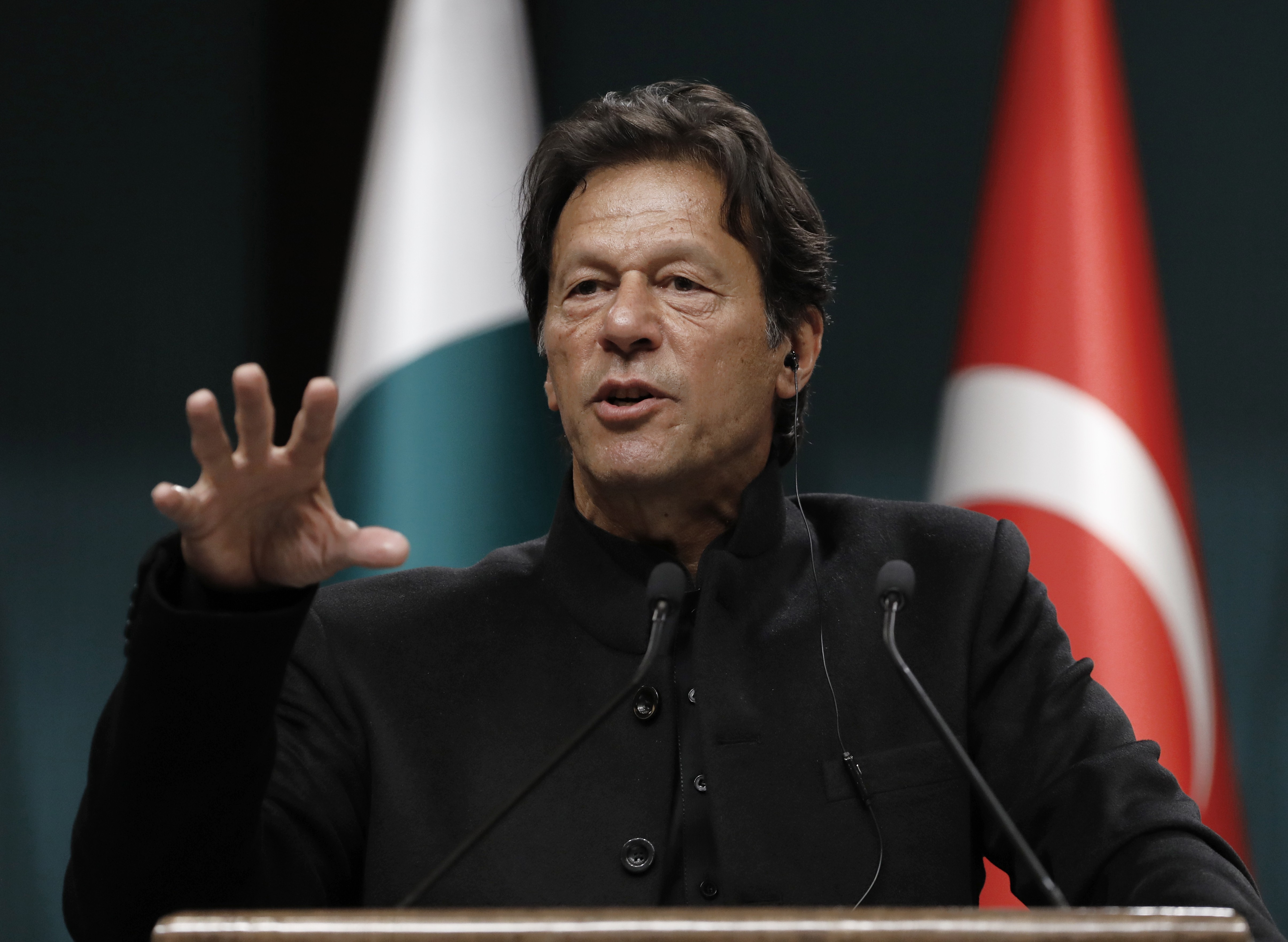 Pakistan Prime Minister Imran Khan. Photo: AP