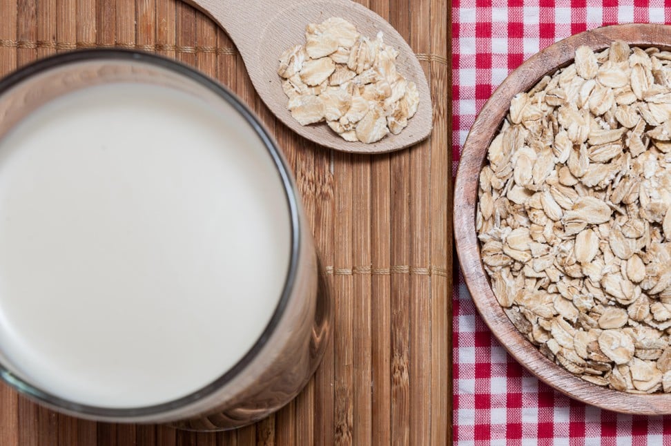 Oat milk has a neutral taste. Photo: Alamy