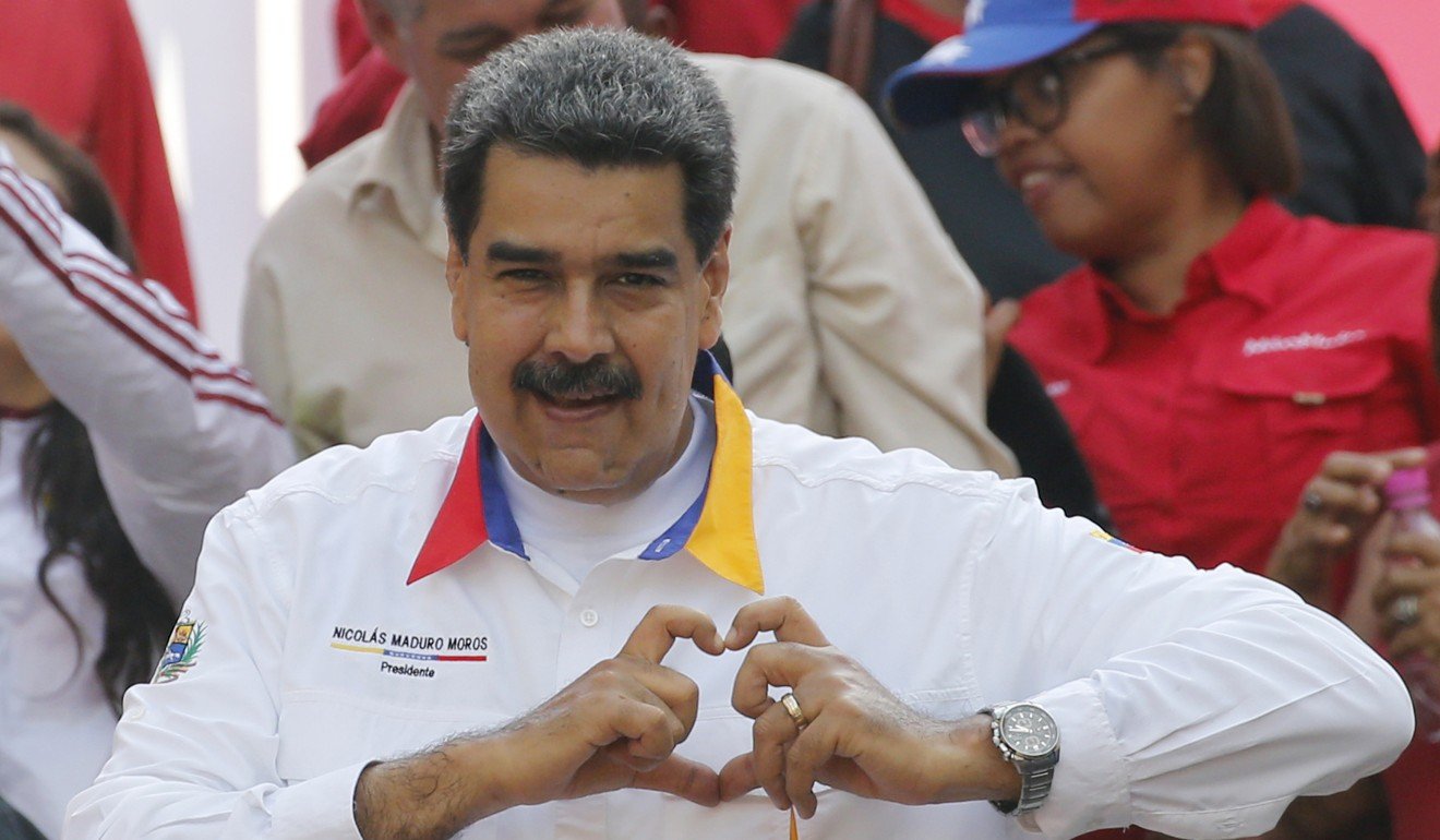 Venezuelan President Nicolas Maduro has the backing of China and Russia. Photo: AP