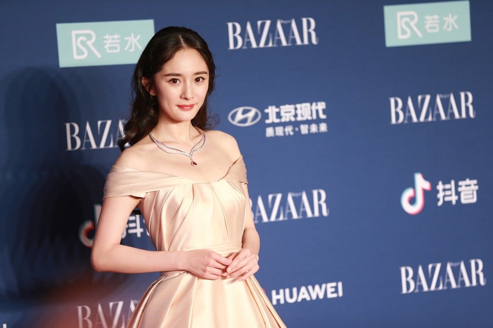 Actress and fashion queen Yang Mi is the second-most popular Chinese star according to the R3 Celebrity Index. Photo: VCG