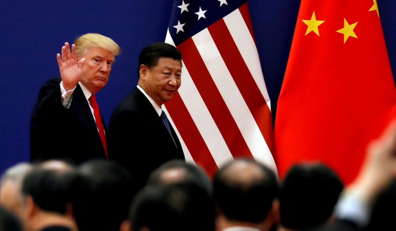 Presiden AS Donald Trump dengan timpalan China Xi Jinping.  Foto: Reuters