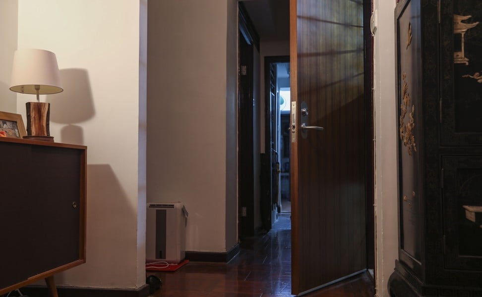 The front door to the flat proved particularly problematic for its current tenants. Photo: Xiaomei Chen