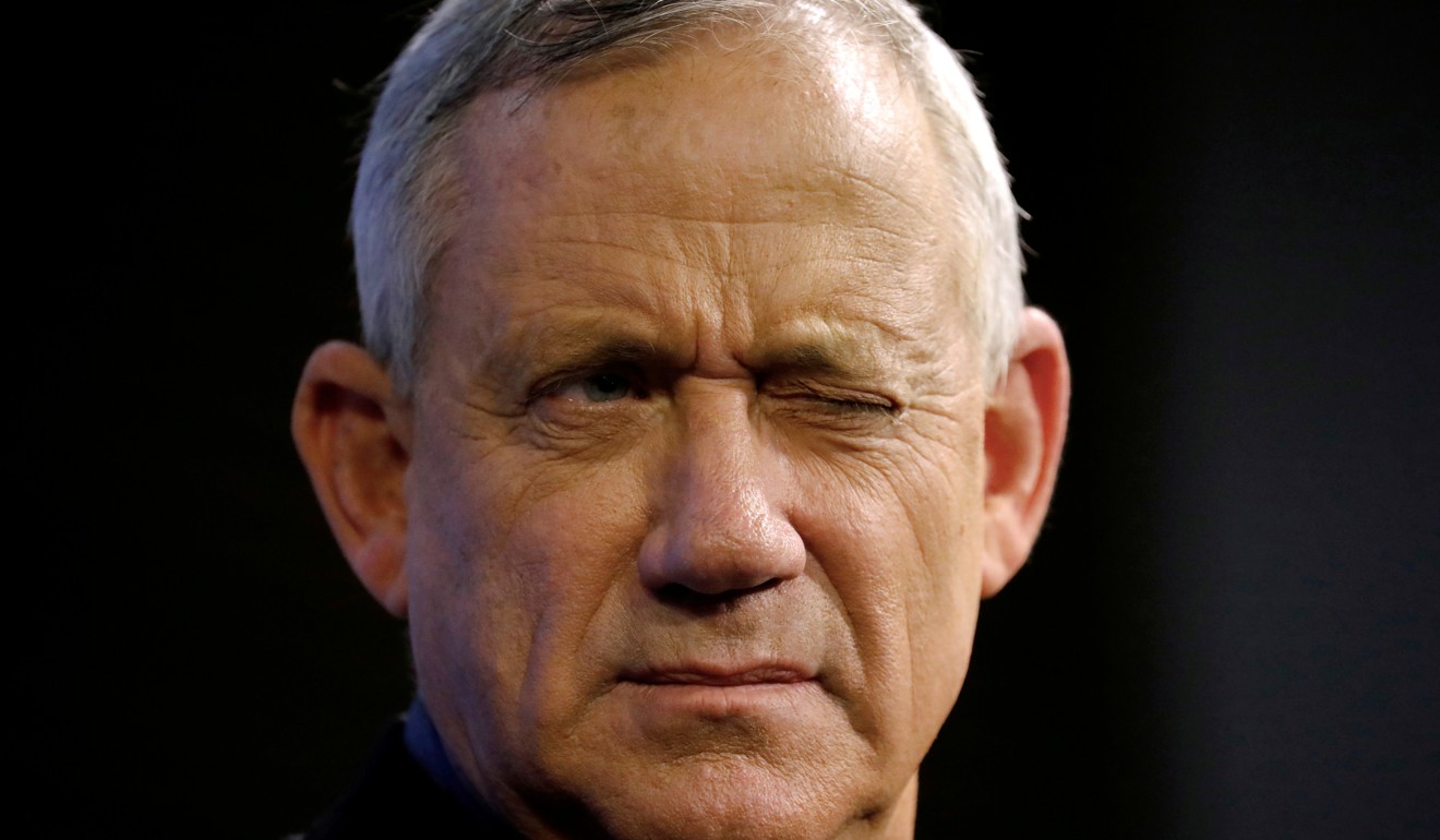 Benny Gantz, leader of Blue and White party. Photo: Reuters