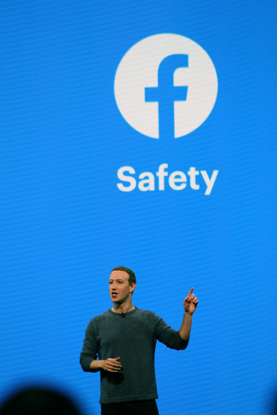 Facebook CEO Mark Zuckerberg. Photo: Kyodo