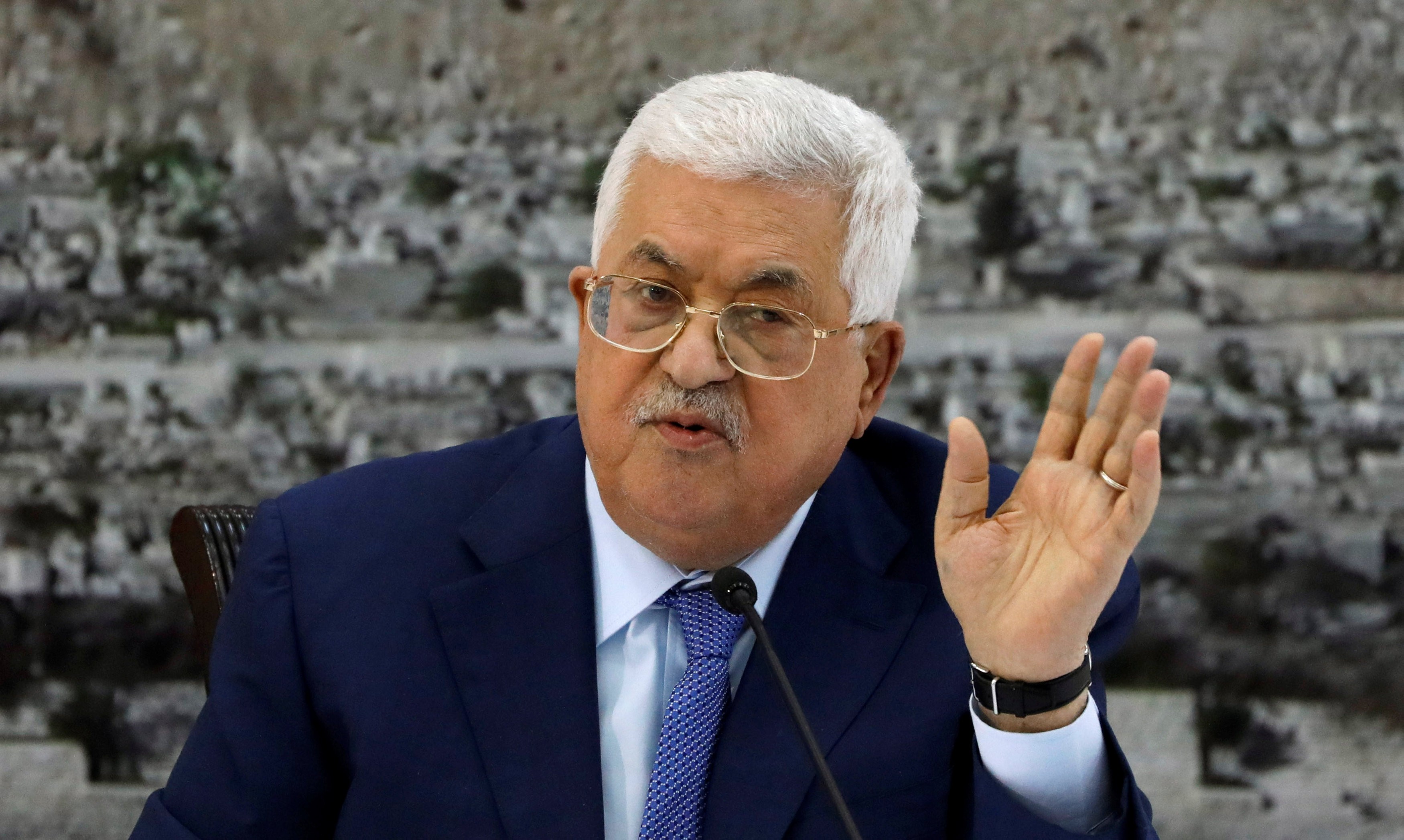 China is following the lead of Palestinian president Mahmoud Abbas by shunning next month’s summit. Photo: Reuters