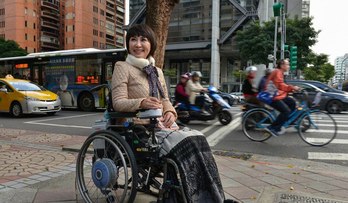 Yang in Taipei. “It would be nice not to have this illness, but without this I wouldn’t have done all these things and be who I am today,” she says. Photo: Chris Stowers