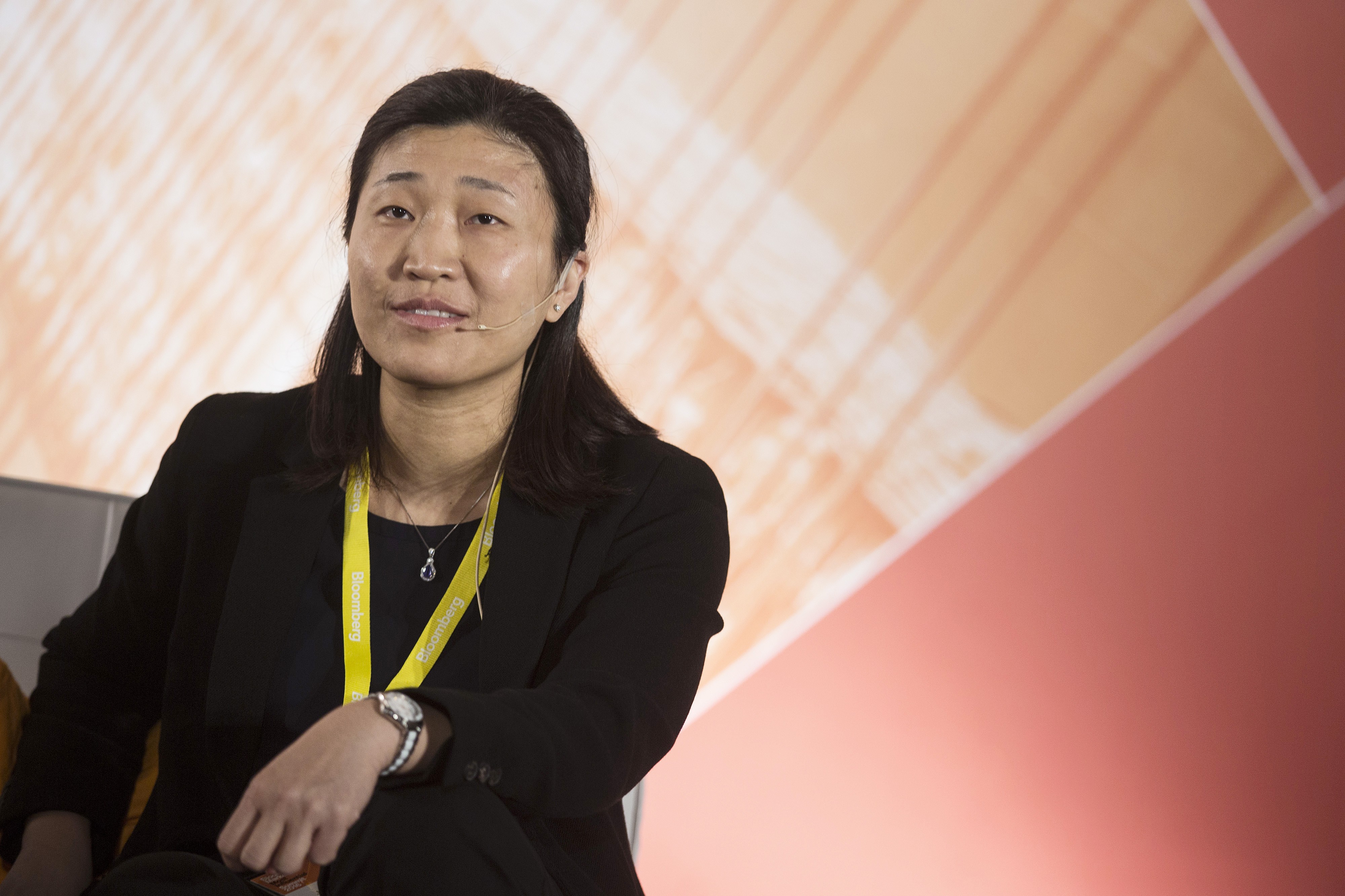 Jenny Lee, managing partner at GGV Capital, attends the Bloomberg Markets Most Influential Summit in Hong Kong on September 28, 2016. Photo: Bloomberg