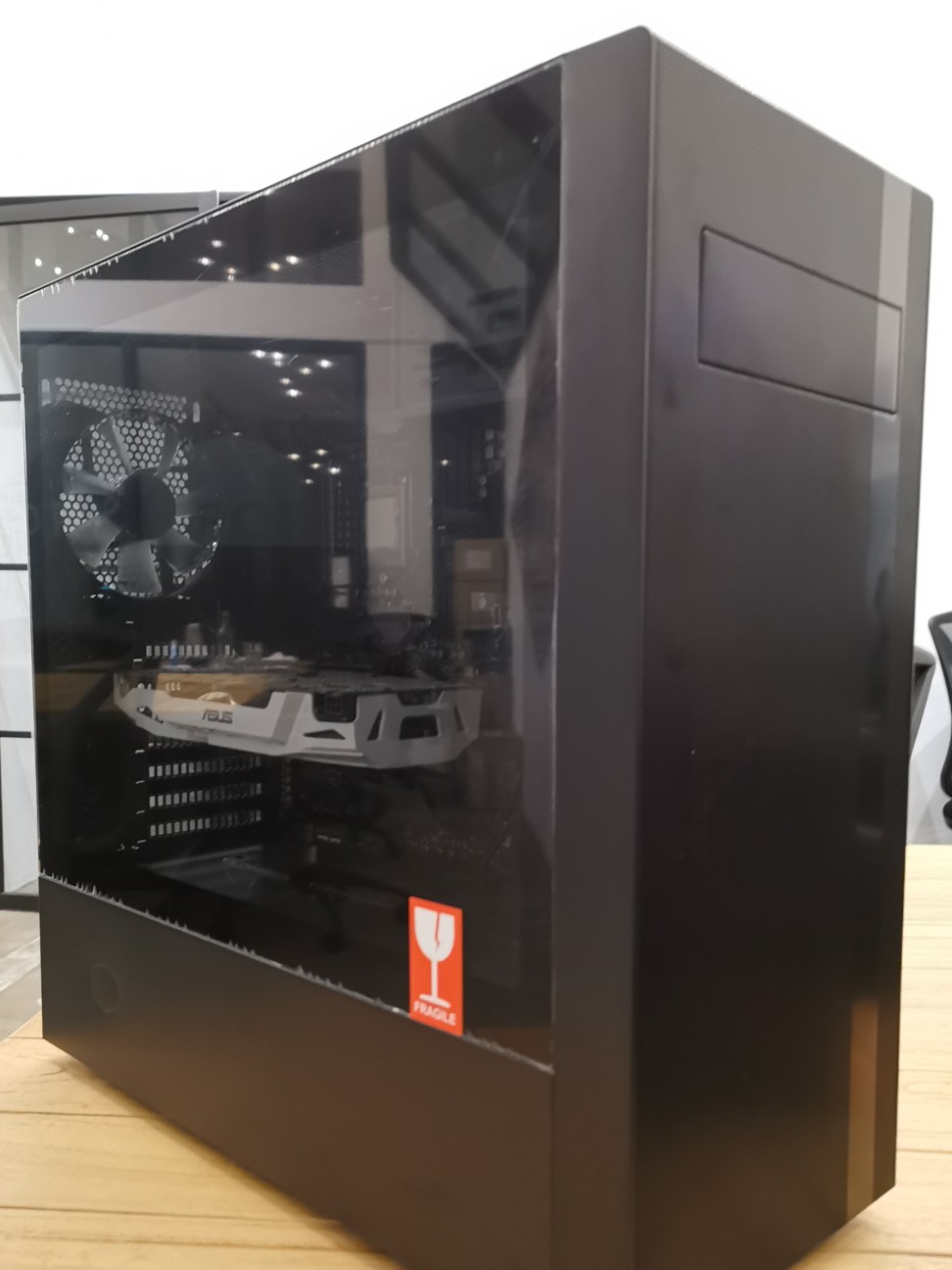 PC casings such as this Cooler Master MasterBox NR600 offer a metallic mesh design for optimal thermal performance when gaming. Photo: Paul Mah