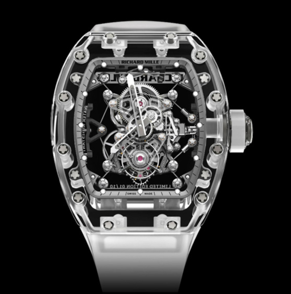 Richard Mille RM 56-02 Tourbillon Sapphire watch.