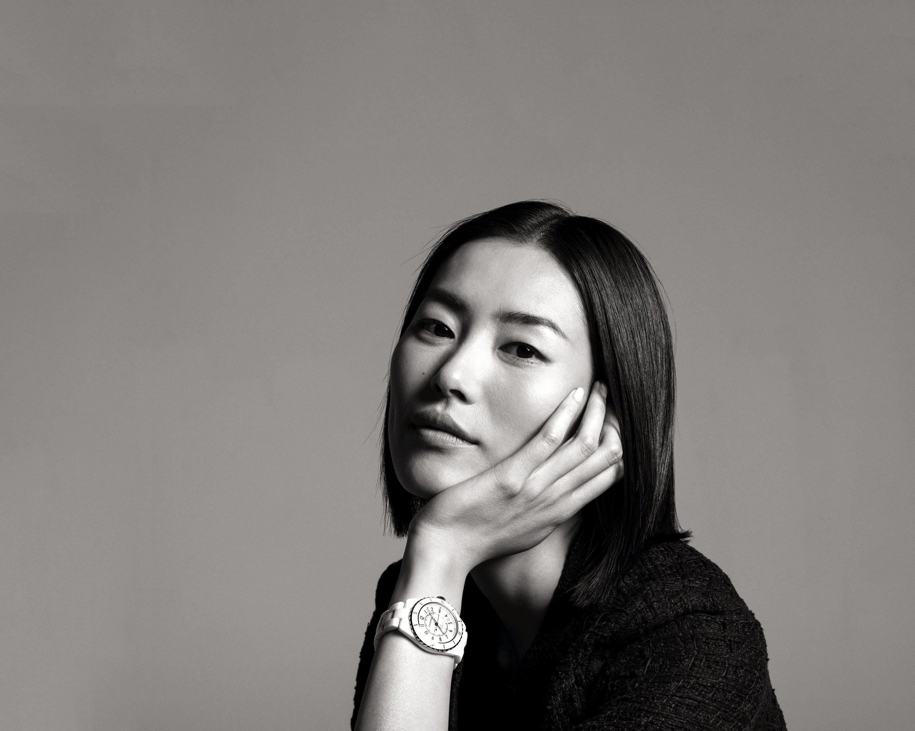 Liu Wen is one of Chanel’s J12 muses