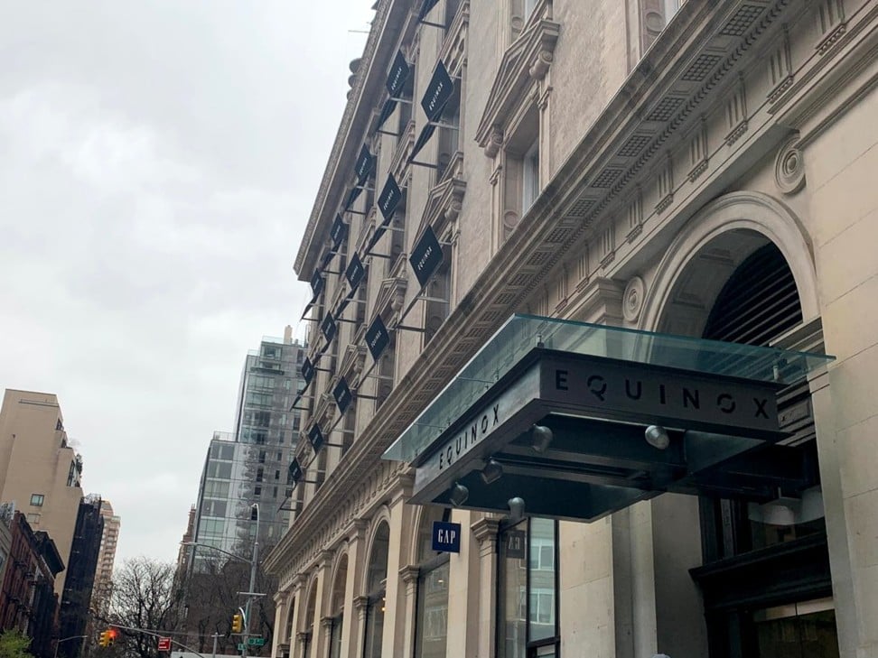 The 85th Street Equinox features decorative exterior blinds. Photo: Business Insider