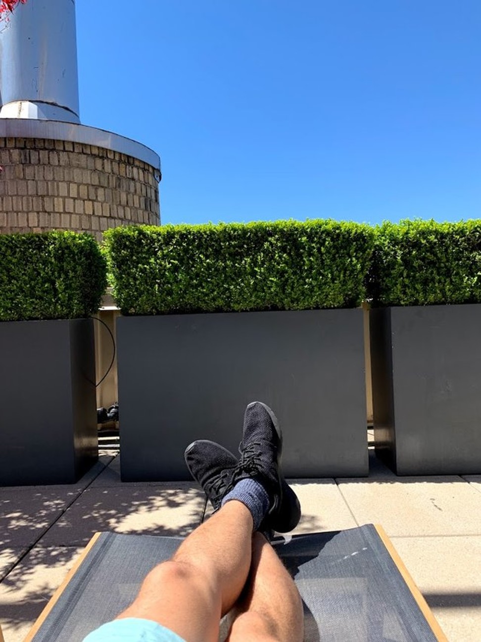 On a sunny day, the sun deck at Printing House is really nice. Photo: Business Insider