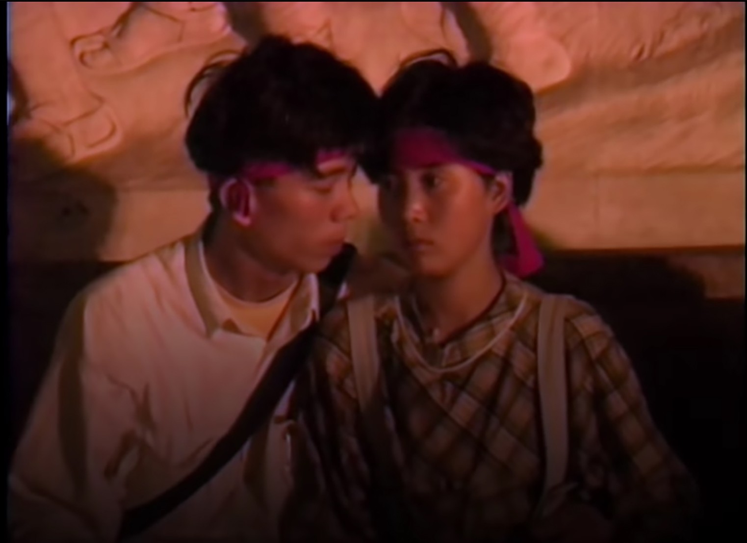 Kenneth Lam and Cheng Zhen, as seen in Arthur Kent’s film, Black Night in June. Photo: YouTube