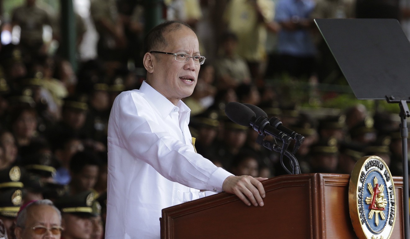 Benigno Aquino, the former president of the Philippines who took China to the international tribunal over its claims in the South China Sea. Photo: AP