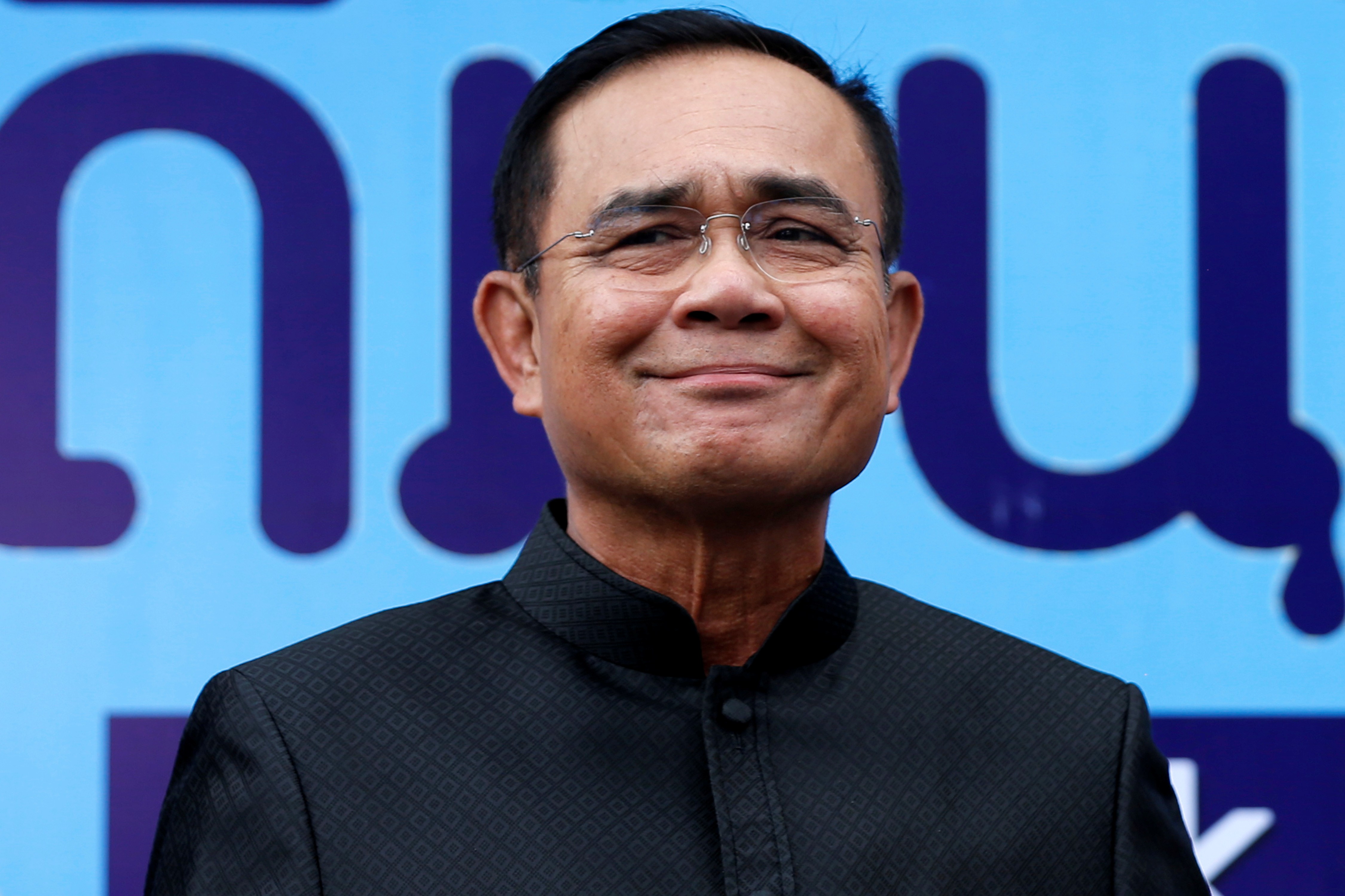Reason to smile: Thailand’s Prime Minister Prayuth Chan-ocha. Photo: Reuters