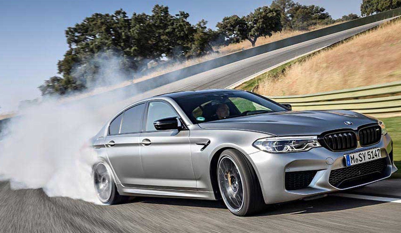 The BMW M5 Competition, which can speed from 0 to 100km/h in 3.3 seconds. Photo: BMW