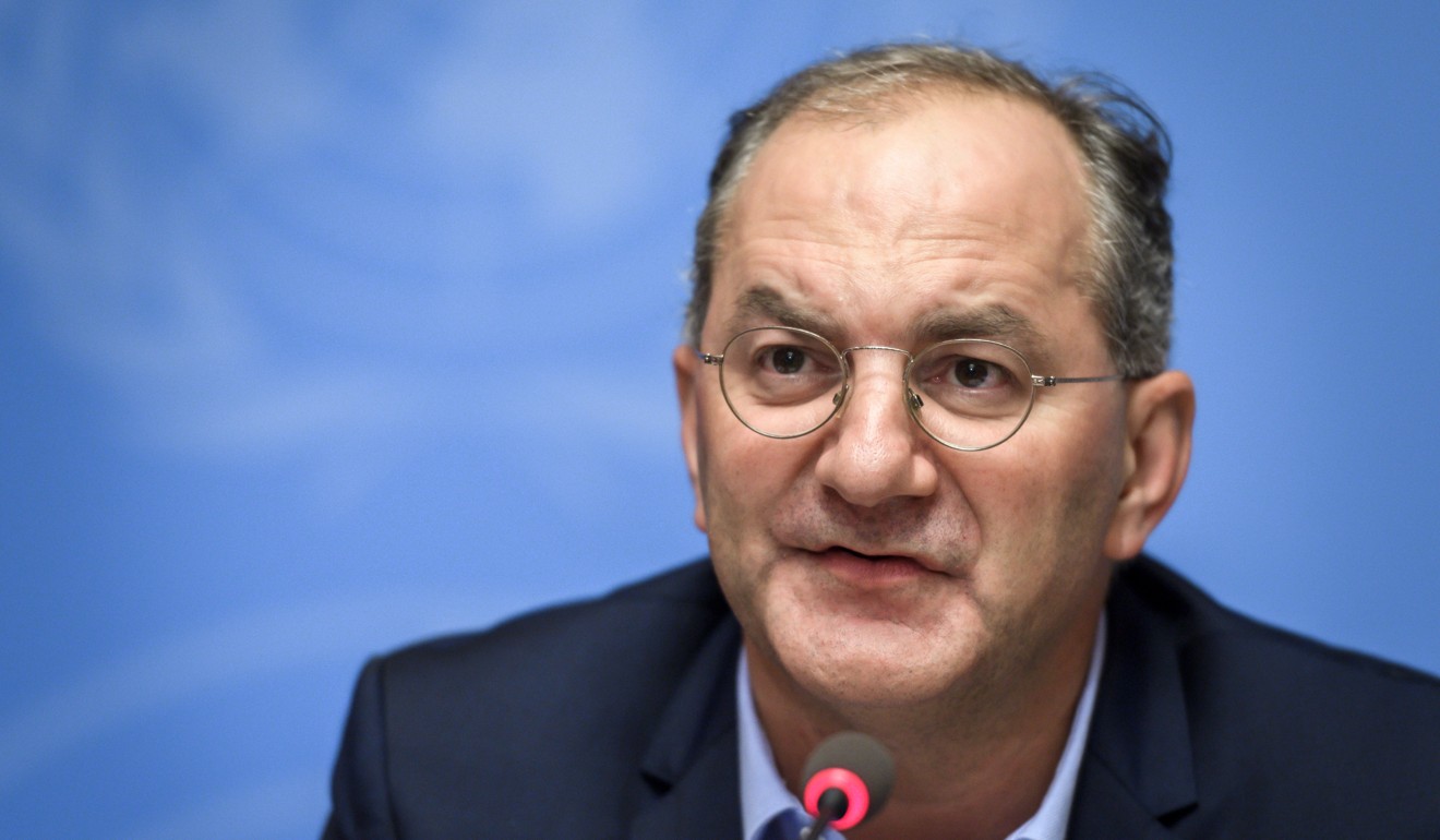 Peter Salama is WHO’s executive director of Universal Health Coverage. Photo: AFP