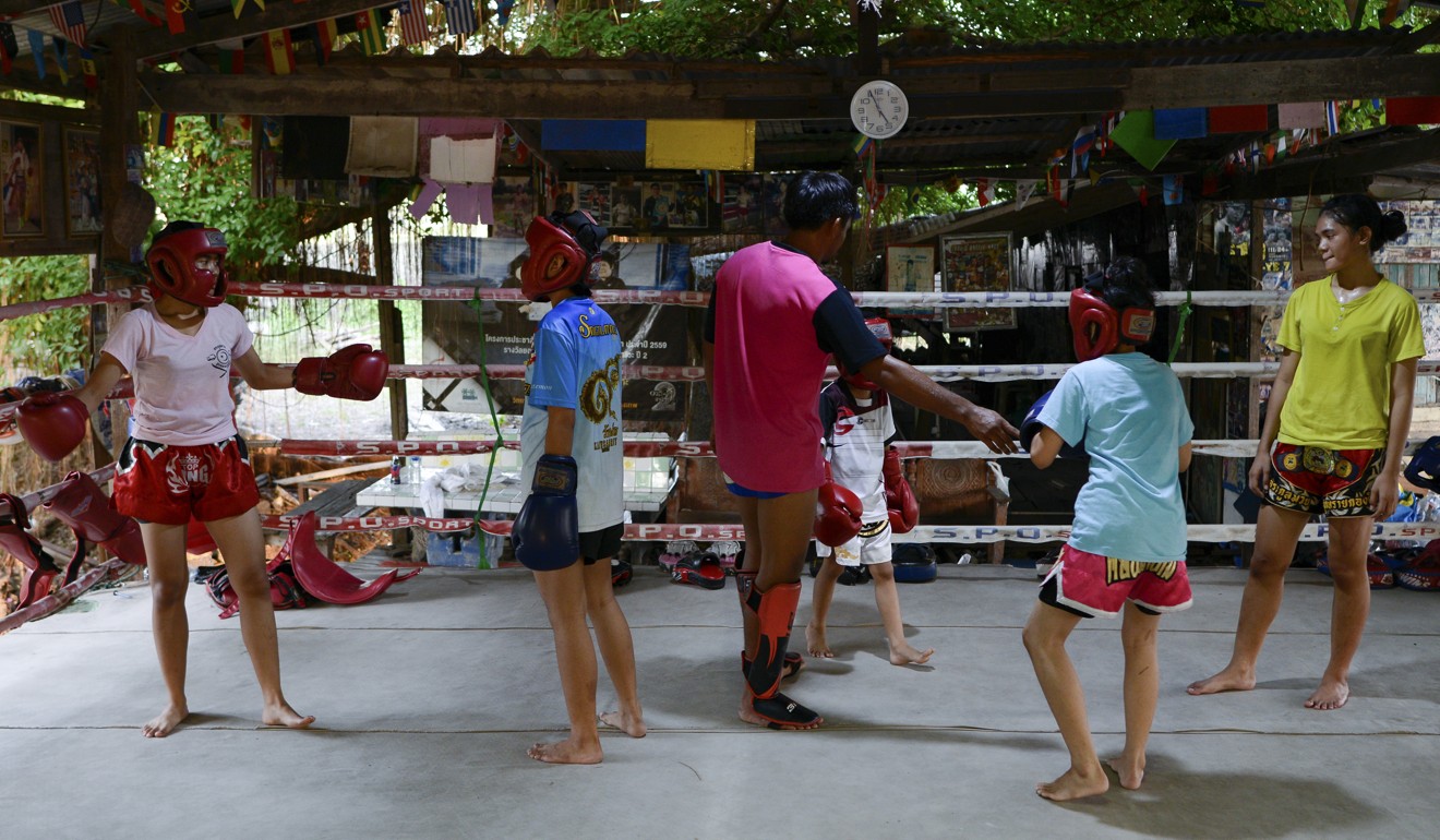 For 30 years, Nopparit Yoohanngoh has trained all of his 16 children to box professionally. Photo: Anusak Laowilas
