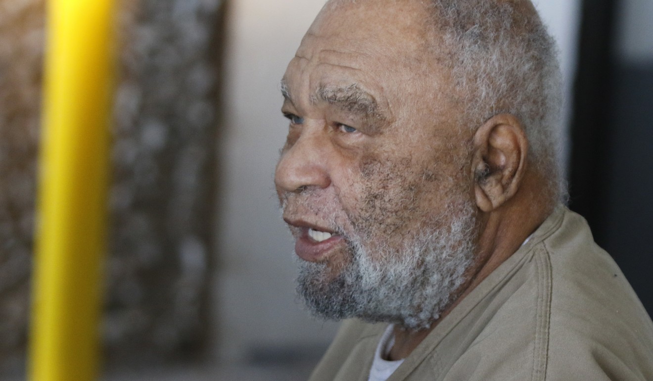 Samuel Little, who often went by the name Samuel McDowell, leaves Ector County Courthouse after a pre-trial hearing in Odessa, Texas. File photo: AP