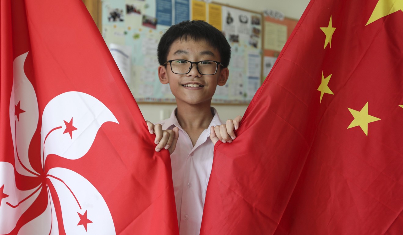 Qiu Tim is enrolled in a school in North district. Photo: Xiaomei Chen