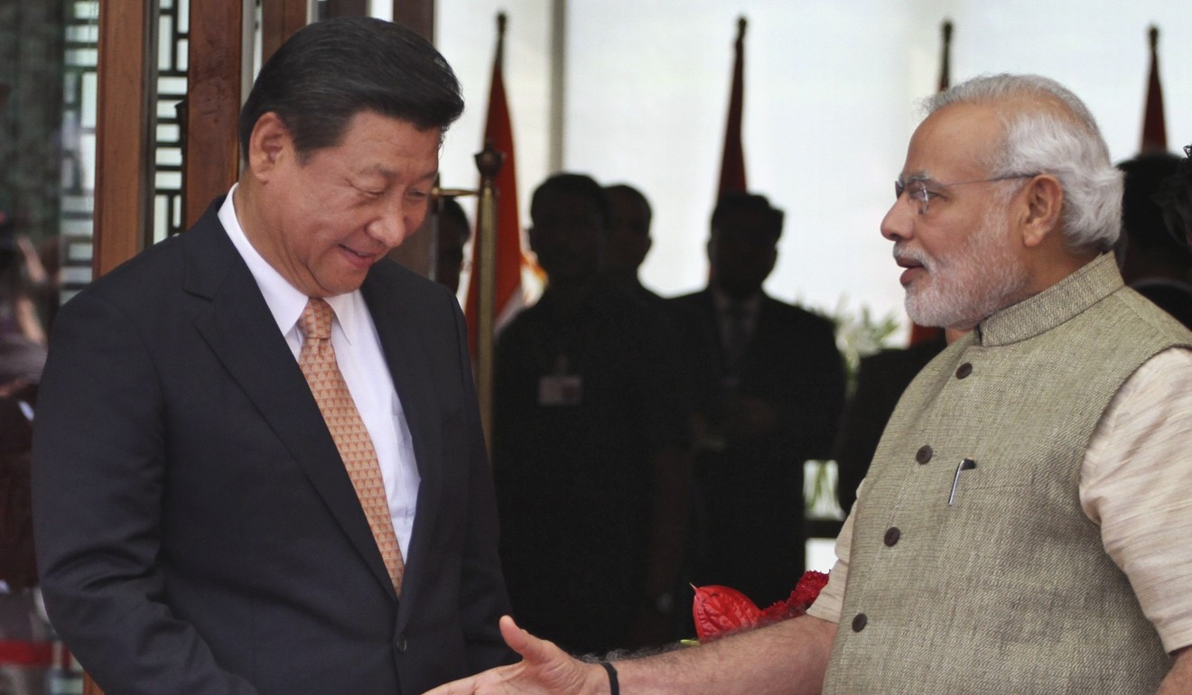 Chinese President Xi Jinping (left) reportedly told Indian Prime Minister Narendra Modi (right) that he had seen the movie Dangal and enjoyed it. Photo: AP