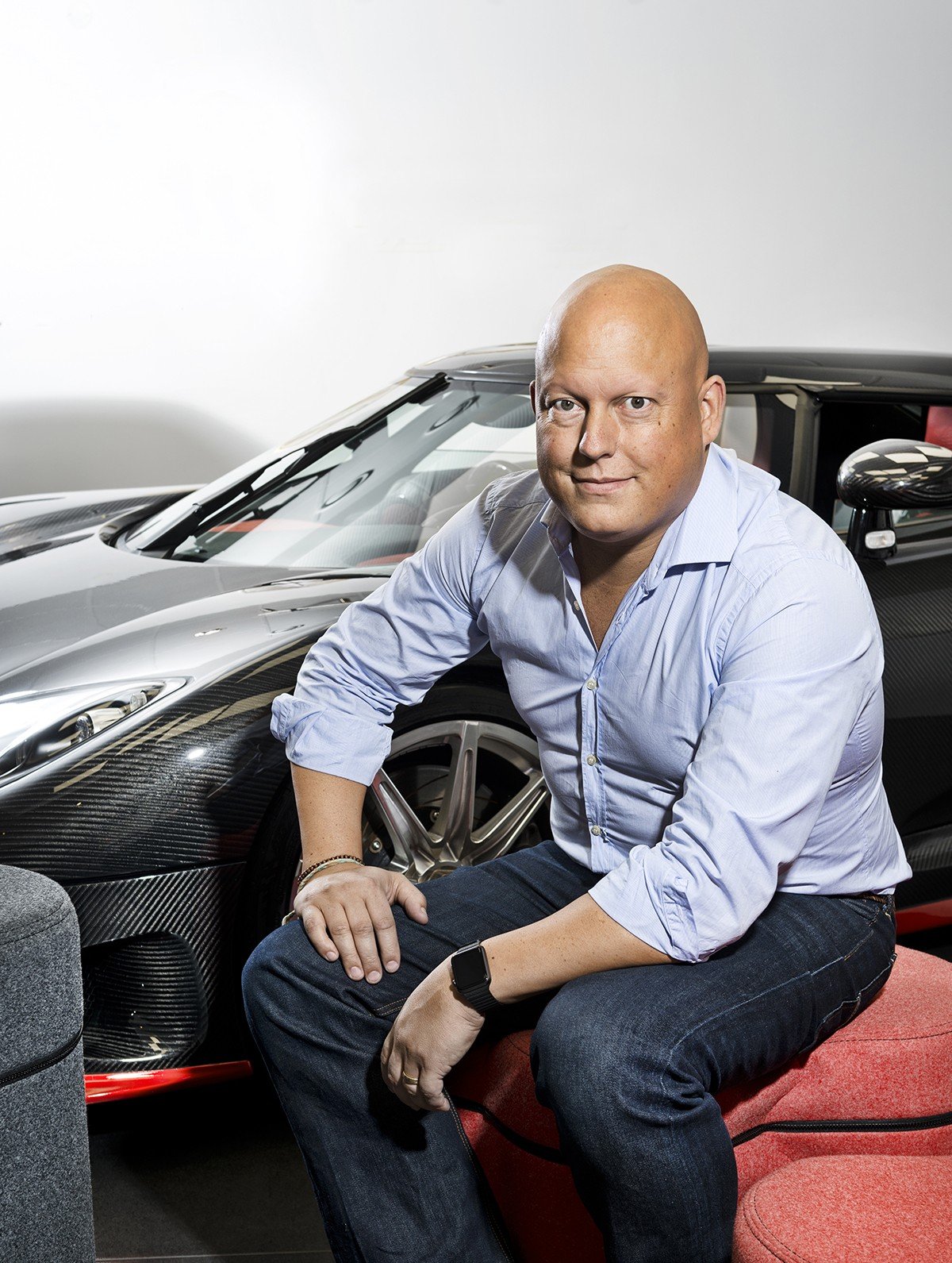 Christian von Koenigsegg, the CEO of Koenigsegg Automotive, is behind the Jesko, a hypercar that he says can reach 480kph. He is in Hong Kong to unveil the car and says he is excited about the Asian market as it has an established, vibrant car culture. Photo: Anders Sällström