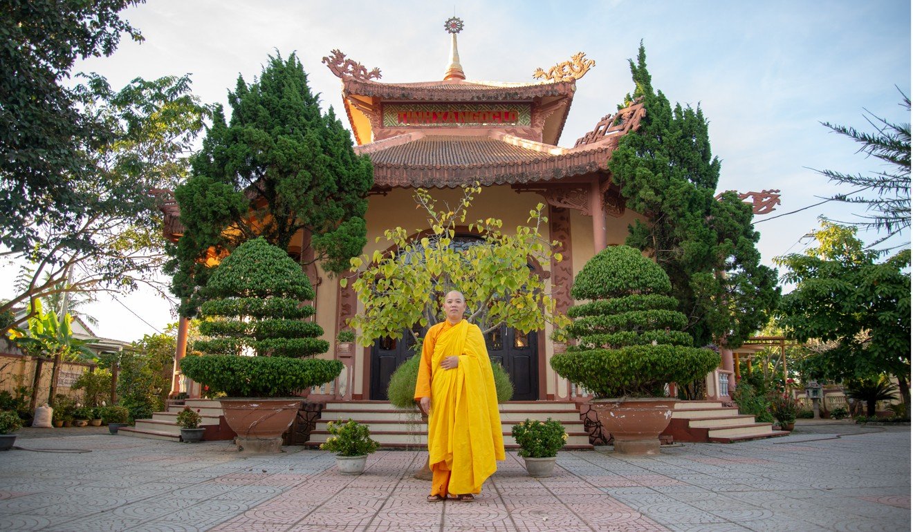 Buddhist nun Thich Nu Lien Thien, who provides free physiotherapy for children with disabilities, says the number of infants with birth defects linked to Agent Orange is rising. Photo: Khairul Anwar