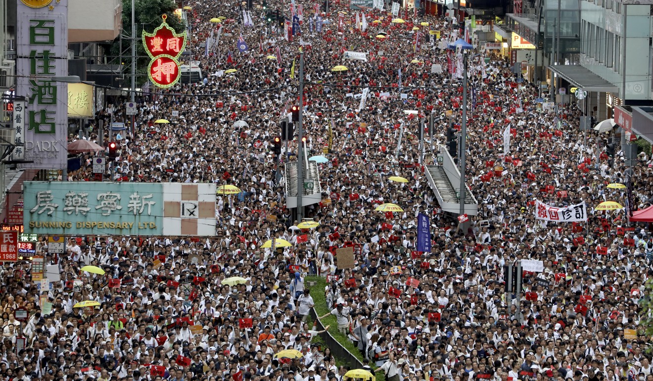 Violent clashes mar protest after ‘more than a million’ Hongkongers of ...