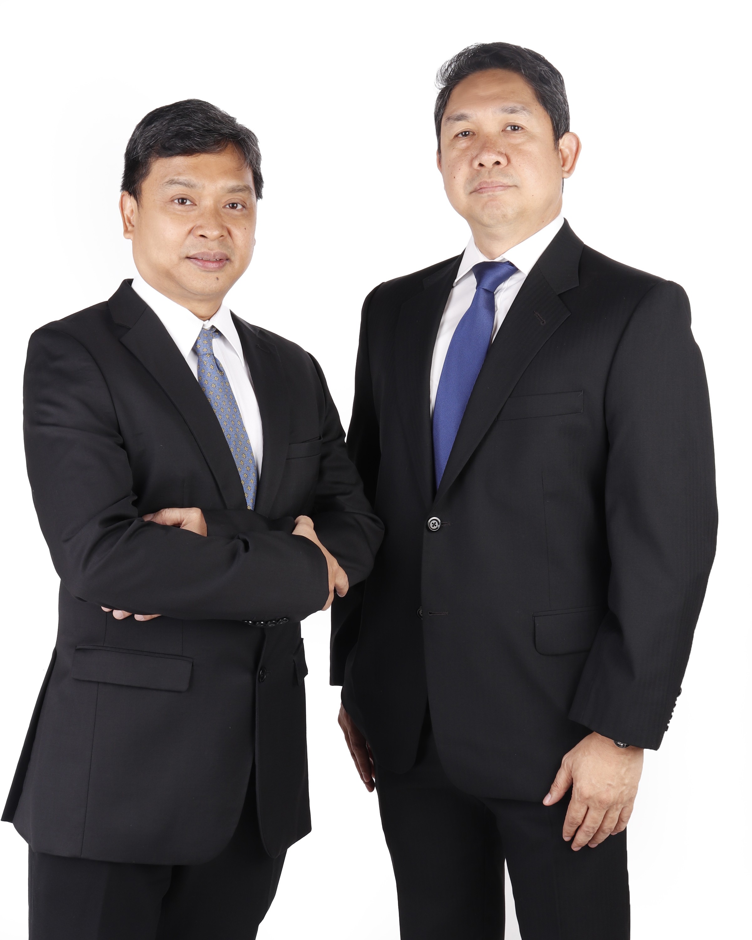 (From left) Dindo Donato, partner, and Jeffrey-John Zarate, partner