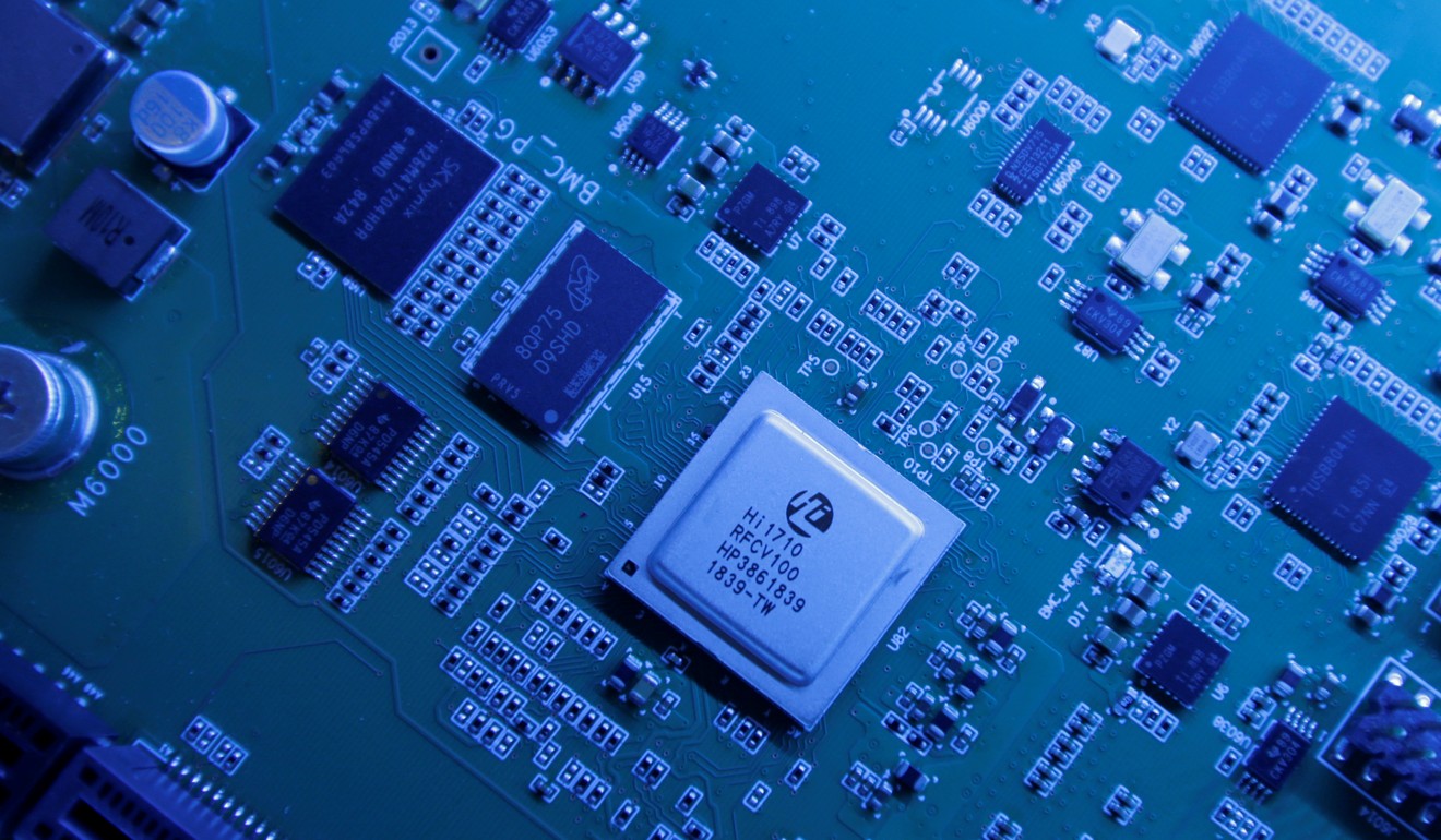 Huawei is banned from using US technology or components. Photo: Reuters
