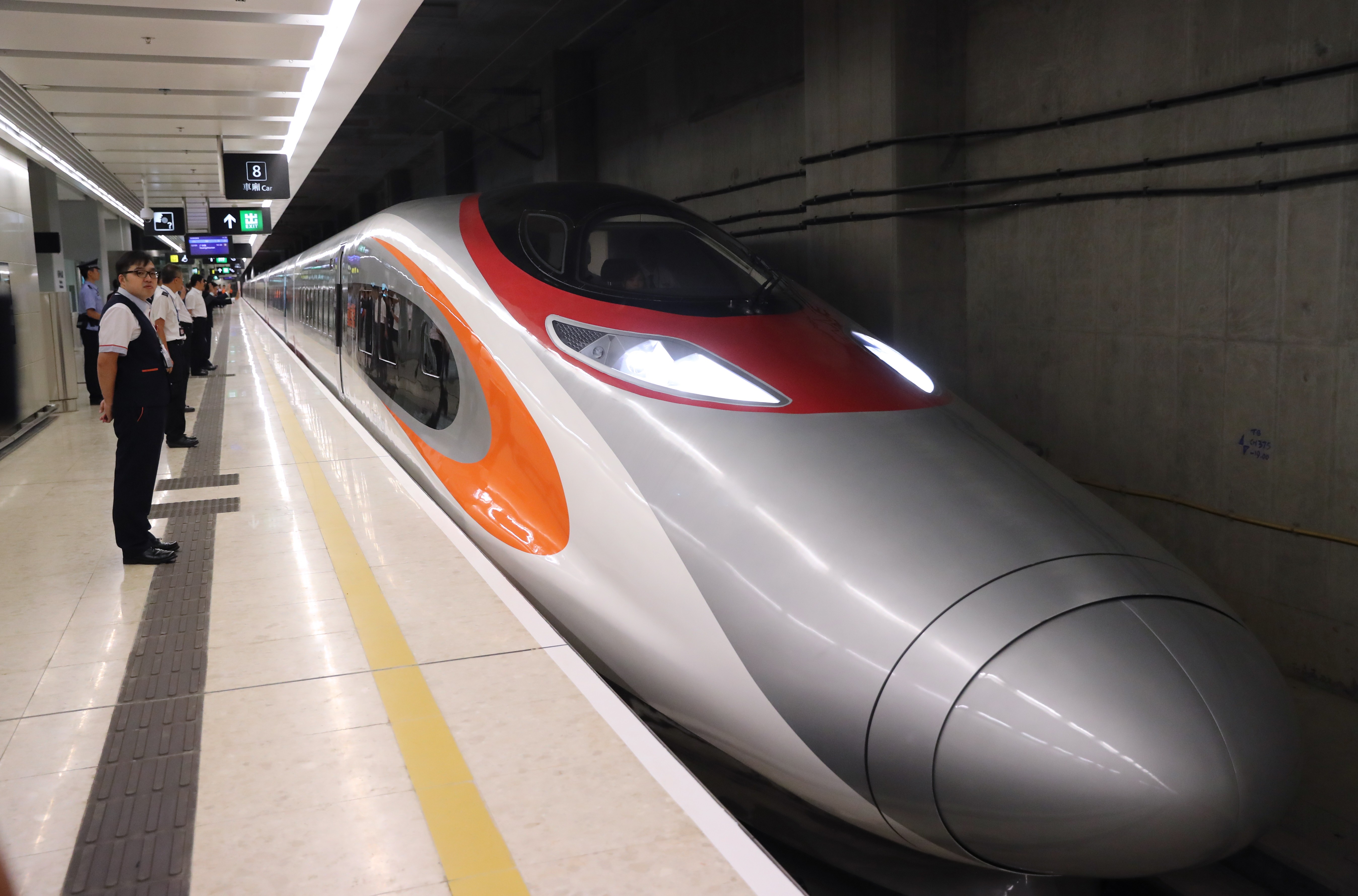 The high-speed rail link from Hong Kong to other parts on the mainland have been underutilised. Photo: Edward Wong