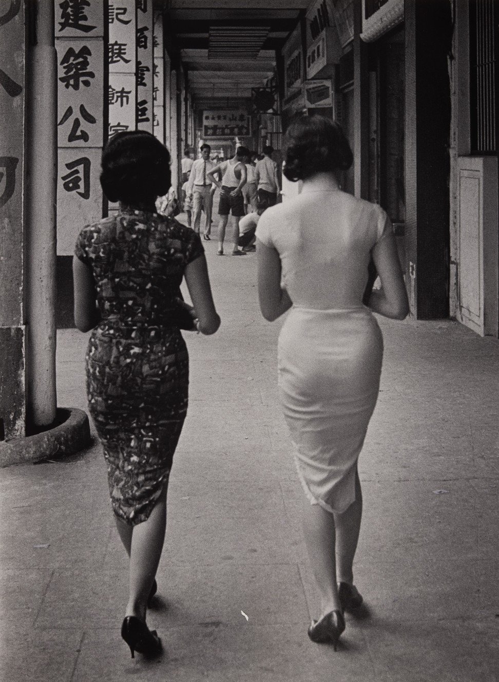 The iconic Cheongsams (Gloucester Road, 1961), by Yau Leung.