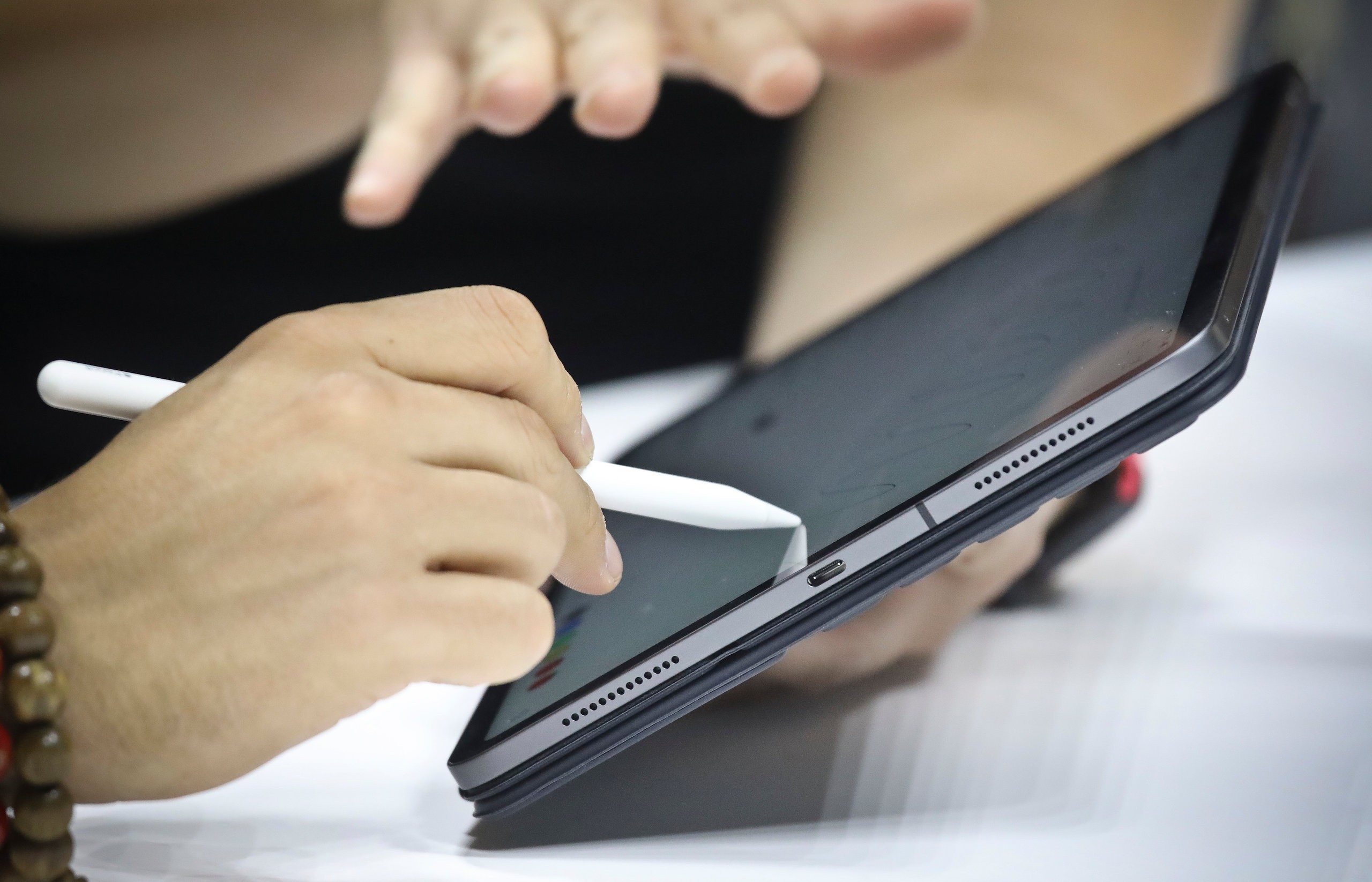 iPadOS, the new software update Apple will be launching for the iPad later this year, will make the iPad a more productive work tool. Photo: AP Images